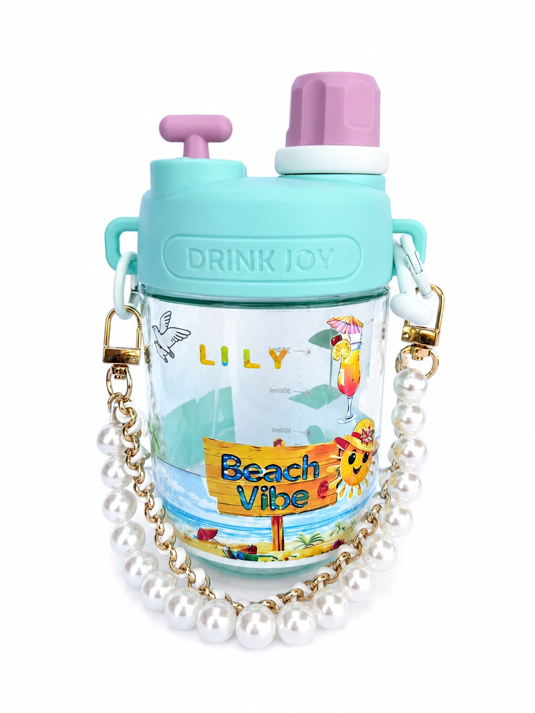 Siplab DIY Personalised Kids Drink Bottle Kit | 560ml Tritan Bottle