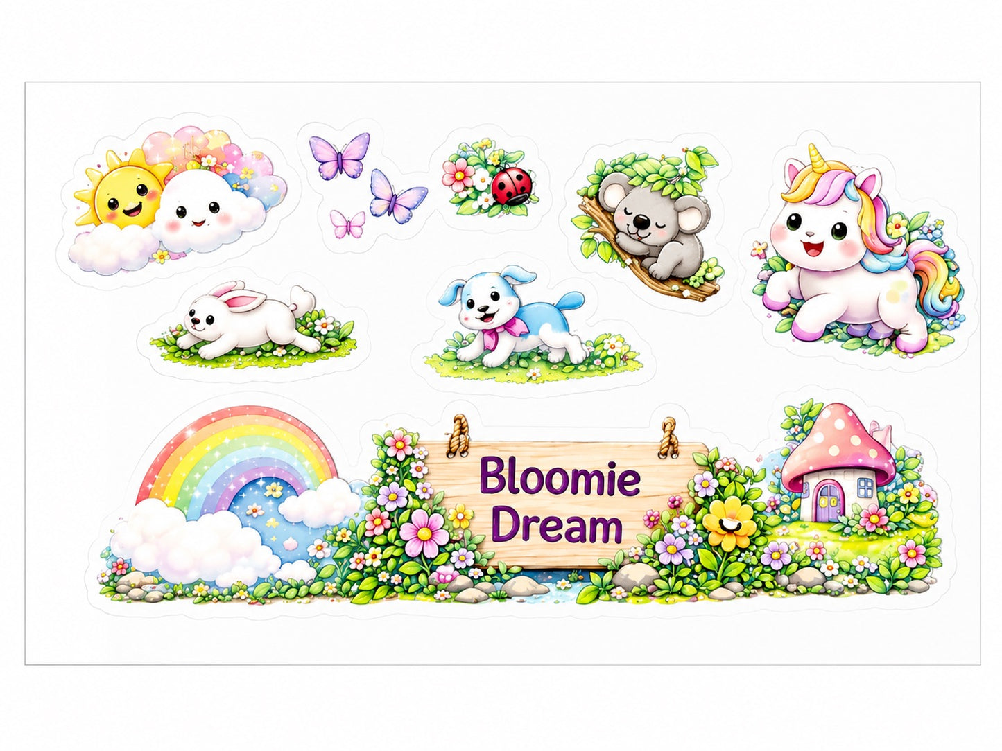 Siplab Permanent Transfer Sticker Pack–Waterproof & Durable