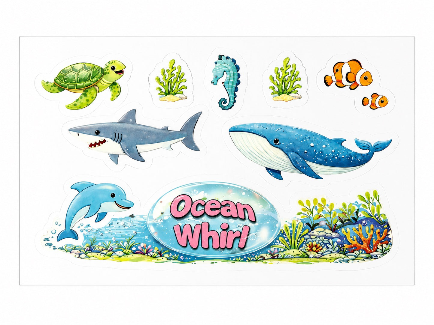 Siplab Permanent Transfer Sticker Pack–Waterproof & Durable